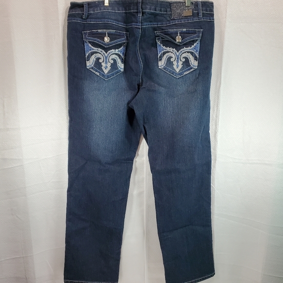 (3) One 5 One Women Jeans Size 18W - Picture 2 of 8